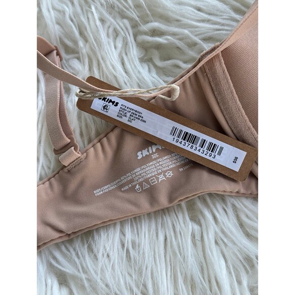Skims Fits Everybody Push up Bra Clay Size 32C - Picture 6 of 6